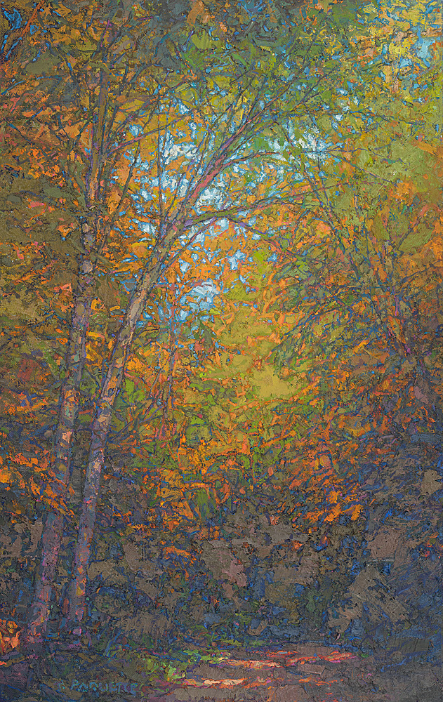 Arcing Trees, 22 x 14