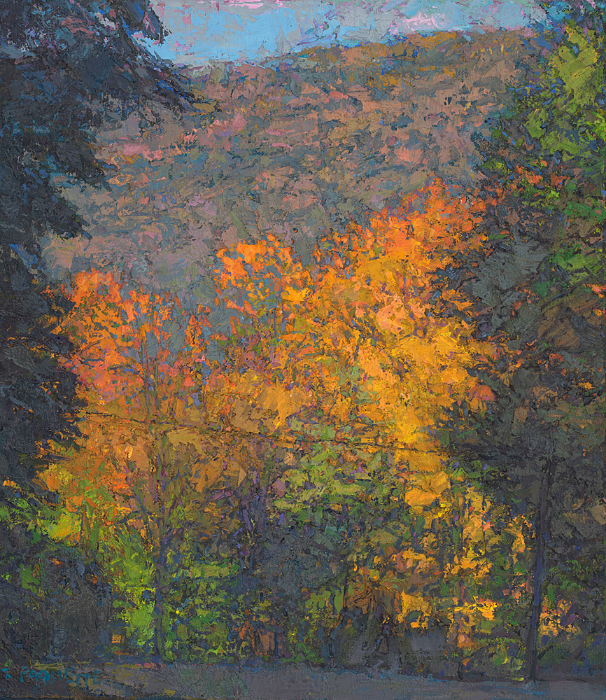 Dichotomous Fall, 16 x 14